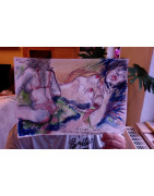 1 einachtel Grazien ca 41,5 cm breite ca 29,5 cm hoch