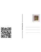 Postkarte, DIN A6 "Welti wünscht guten rutscht"