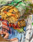 Welti Motiv Fliegen Premium Decke 200x150