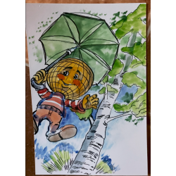 Welti Motiv Fliegen Fotoabzug 10x15 cm