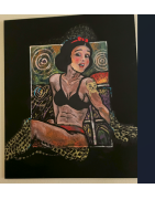 Ölbild: Snowbläckchen, mit meiner ganz persönlichen Snow