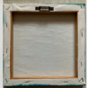 ORIGINAL Öl Bild Gemälde Himmel ca. 20 mal 20 cm