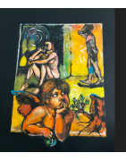 Ölbild Das Vermeintliche Paradies von Deniel Fishar